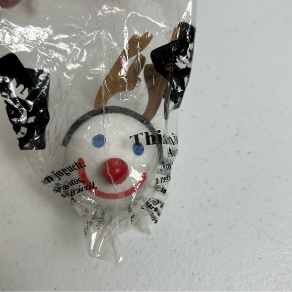 VTG Lot of 6 Jack In The Box Restaurant Items Christmas Ornaments Antenna Ball - Picture 4 of 8